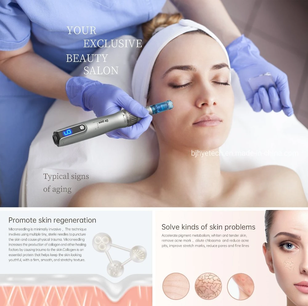 Dr Pen Smart Microneedling Device Electric Mesotherapy Derma Pen for Beauty &amp; Personal Care with CE/RoHS