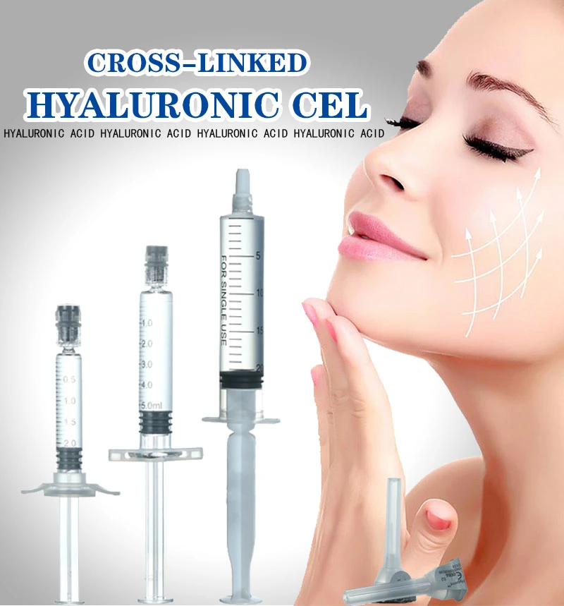 2020 Hot Sale Medical Absorbable Face Lip Filler Hyaluronic Acid Korea, Cross-Linked Ha Dermal Filler