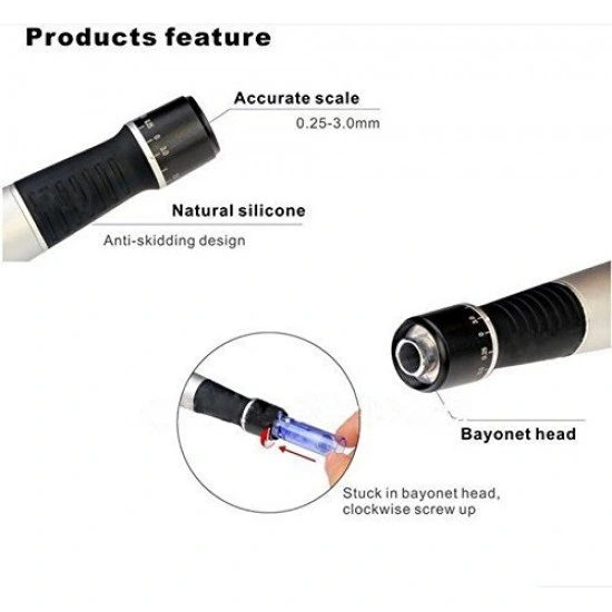 Factory Price High Quality Nano Silicon Needle Cartridges Electric Microneedle Derma Pen A1