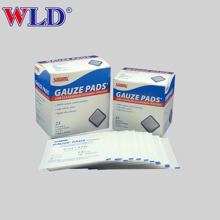 White Color Medical Disposable Supplies Medical Gauze Pad
