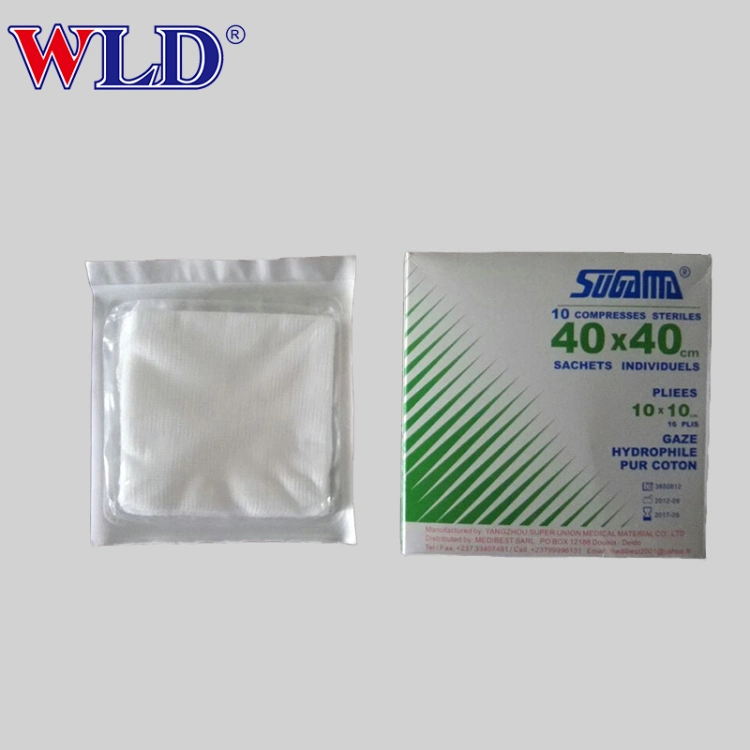 White Color Medical Disposable Supplies Medical Gauze Pad