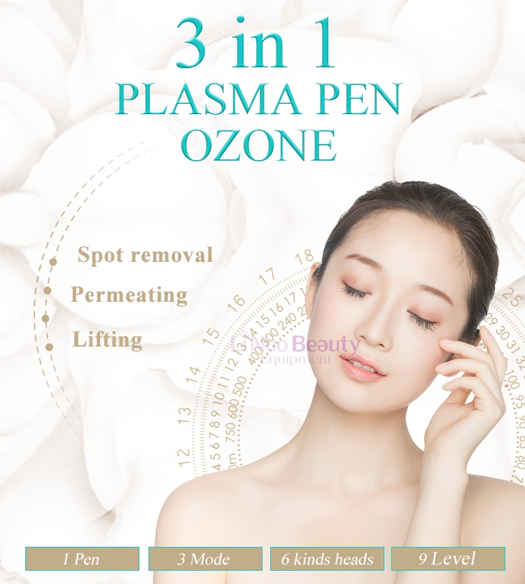 2019 Hotest 3 in 1 Ozone Plasma Pen Beauty Monster Eyelid Lifting Fibroblast Plasma Pen Laser Acne Treatment