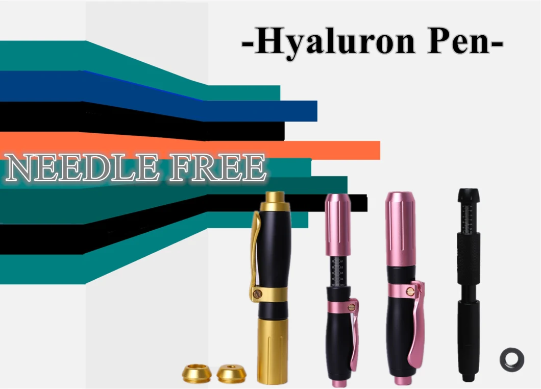 Adjustable Needle Free Injection High Pressure Hyaluronic Acid Pen