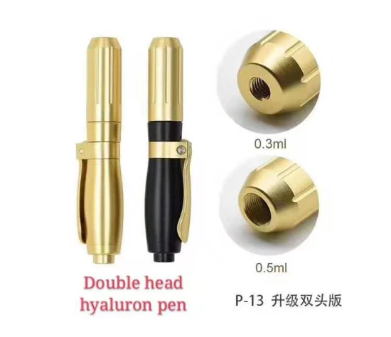 Adjustabke Hyaluronic Acid Mesotherapy Gun Needle Free Injection Hyaluronic Acid Serum Pen