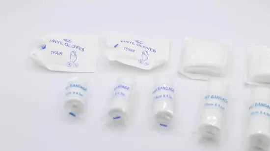 Disposable White Medical Elastic PBT Conforming Bandage with ISO CE Approved