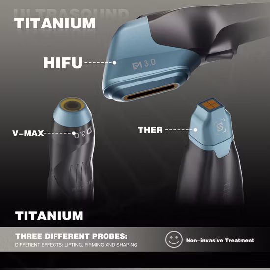 Apolomed Professional Face and Beauty Treatment Hifu in Anti-Wrinkle Machine