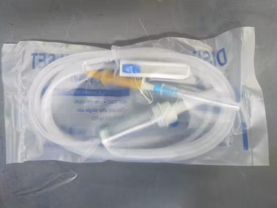 Disposable Medical Supplies Professional Manufacturer Infusion Set with Needle CE&ISO