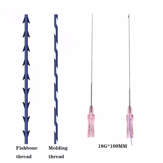 Molding Cog Pcl Pdo Fish Bone W Blunt 18g100mm 120mm Thread with CE