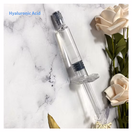 Injectable1ml 2ml 3ml 5ml Crosslinked Hyaluronic Acid Injecions Dermal Filler/Ha Filler for Lips, Nose, Wrinkles, Breast, Buttocks, Body, Face, Neck, Folds